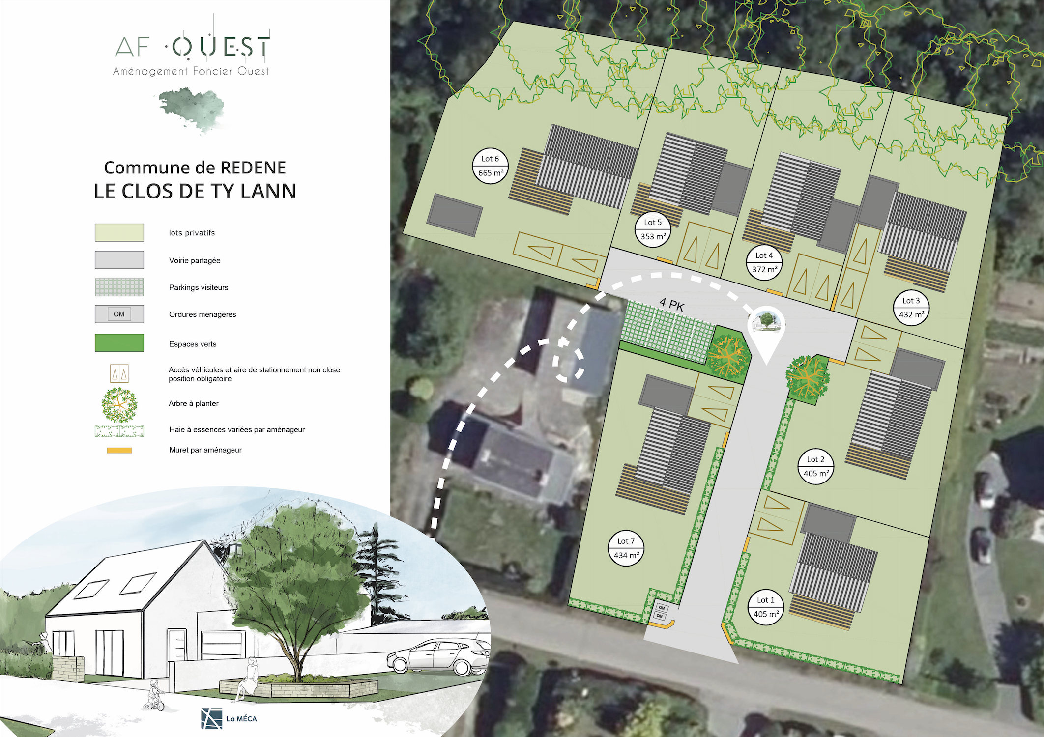 Plan commercial - Parc Er Houel